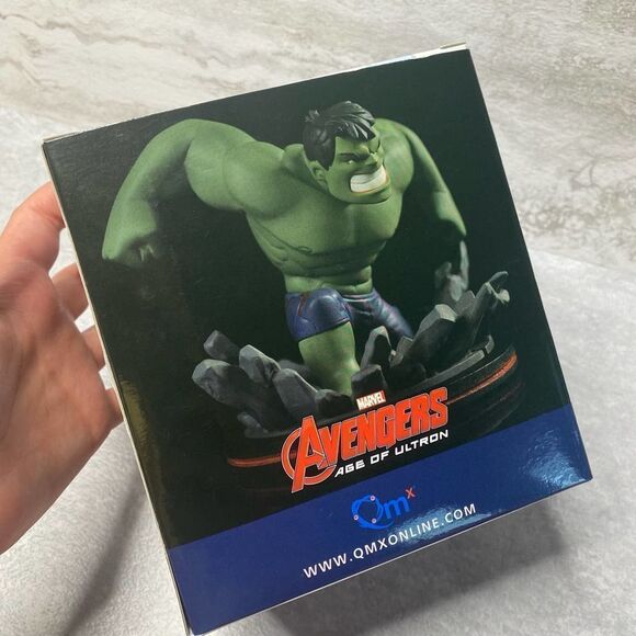QMX Quantum Mechanix Q-Fig The Hulk Marvel Avengers Age of Ultron Figure QM - Picture 9 of 9